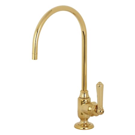 Kingston Brass KS5192NML Magellan Sgl-Handle Water Filtration Faucet, Polished Brass KS5192NML
